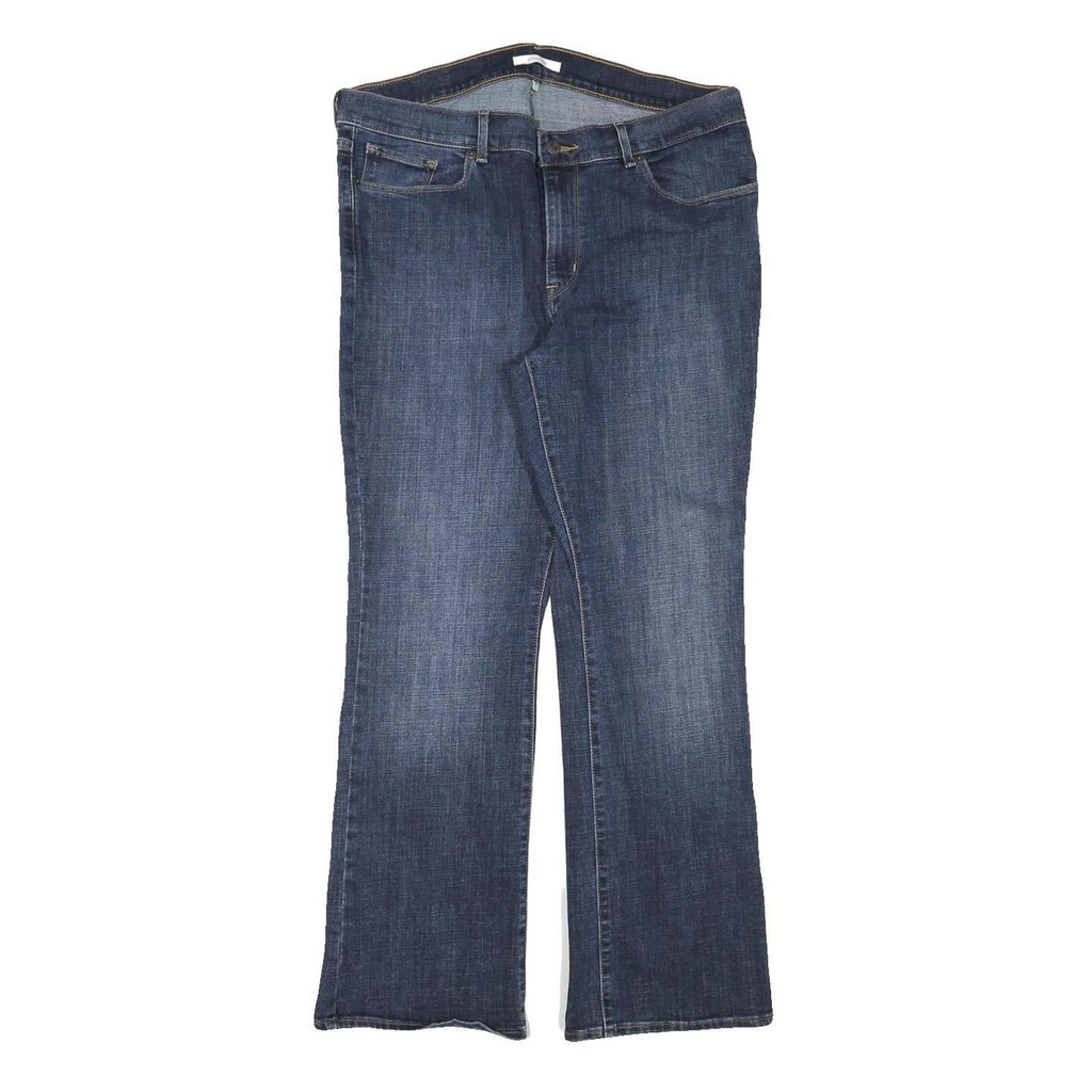 LEVI'S Womens Jeans Blue Regular Bootcut Denim Medium W35 L29 Classic Fit