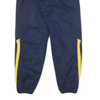 NIKE Mens Joggers Navy Blue & Yellow Regular Tapered M W24 L31 Casual Sportswear