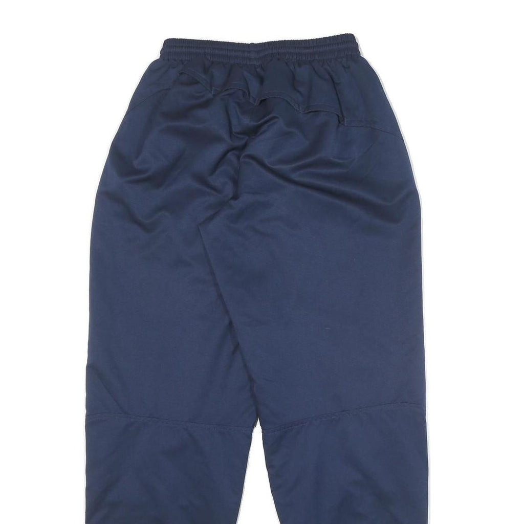 NIKE Mens Joggers Navy Blue & Yellow Regular Tapered M W24 L31 Casual Sportswear