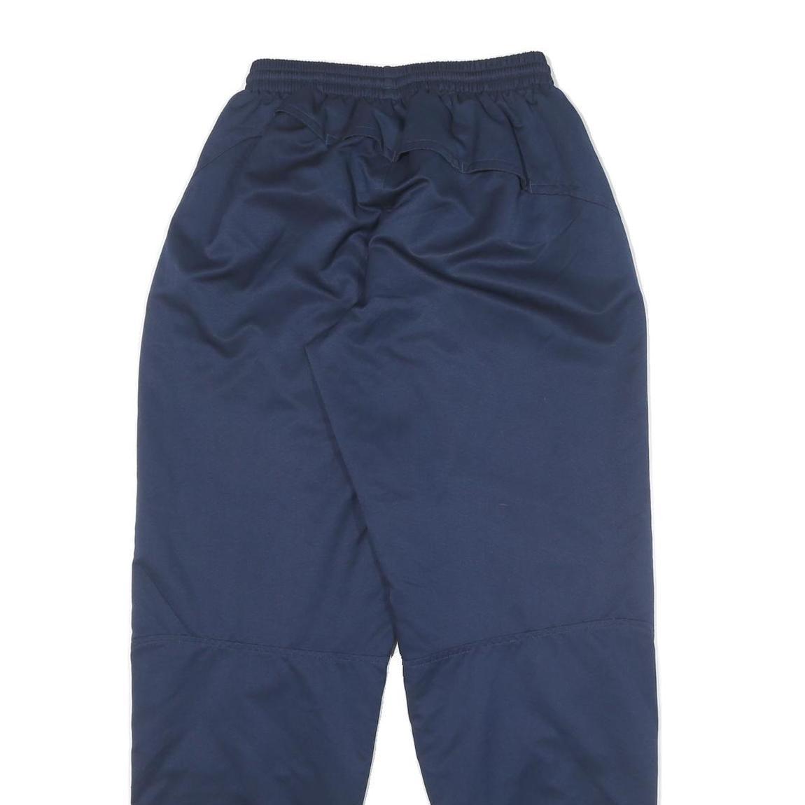 NIKE Mens Joggers Navy Blue & Yellow Regular Tapered M W24 L31 Casual Sportswear