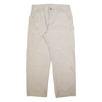CARHARTT Mens Trousers Beige Relaxed Straight W36 L30