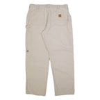 CARHARTT Mens Trousers Beige Relaxed Straight W36 L30