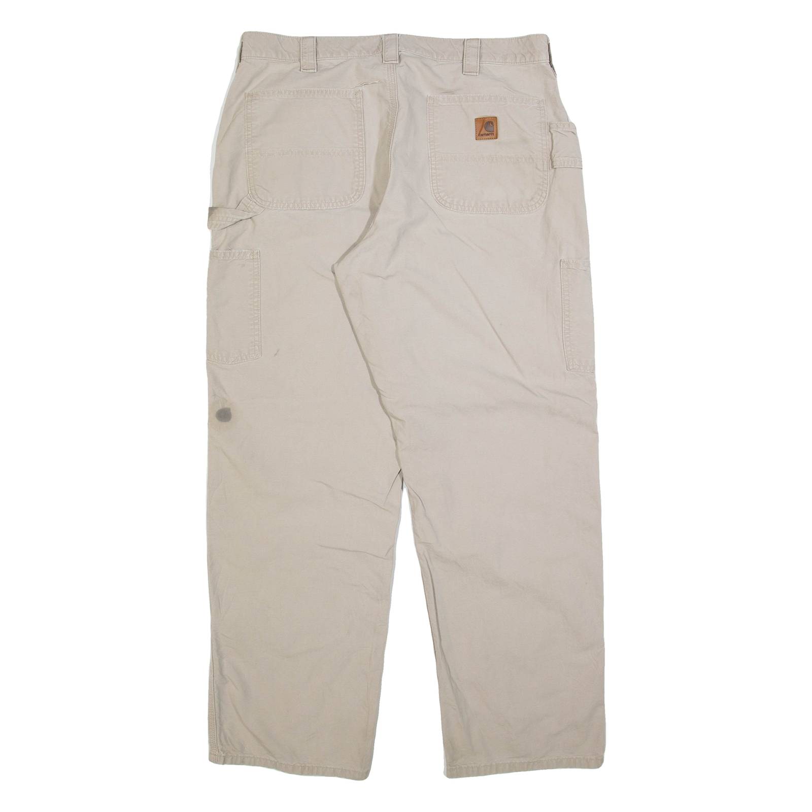 CARHARTT Mens Trousers Beige Relaxed Straight W36 L30