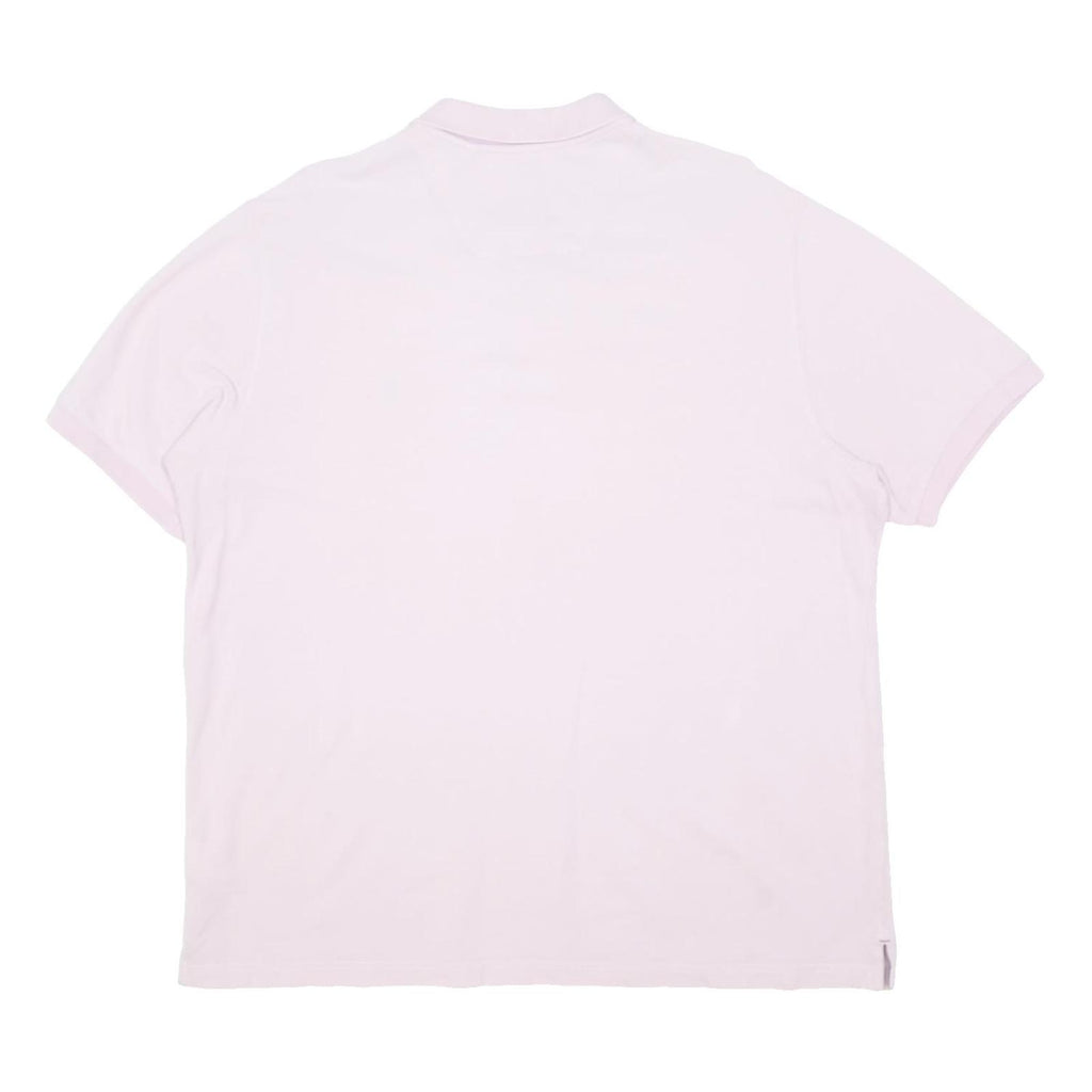 JOULES Mens Pink & Blue Logo Short Sleeve Polo Shirt XL Cotton Blend Casual