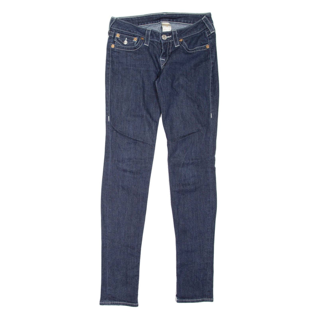 TRUE RELIGION Womens Jeans Blue Slim Skinny W27 L33