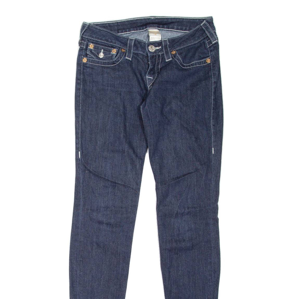 TRUE RELIGION Womens Jeans Blue Slim Skinny W27 L33