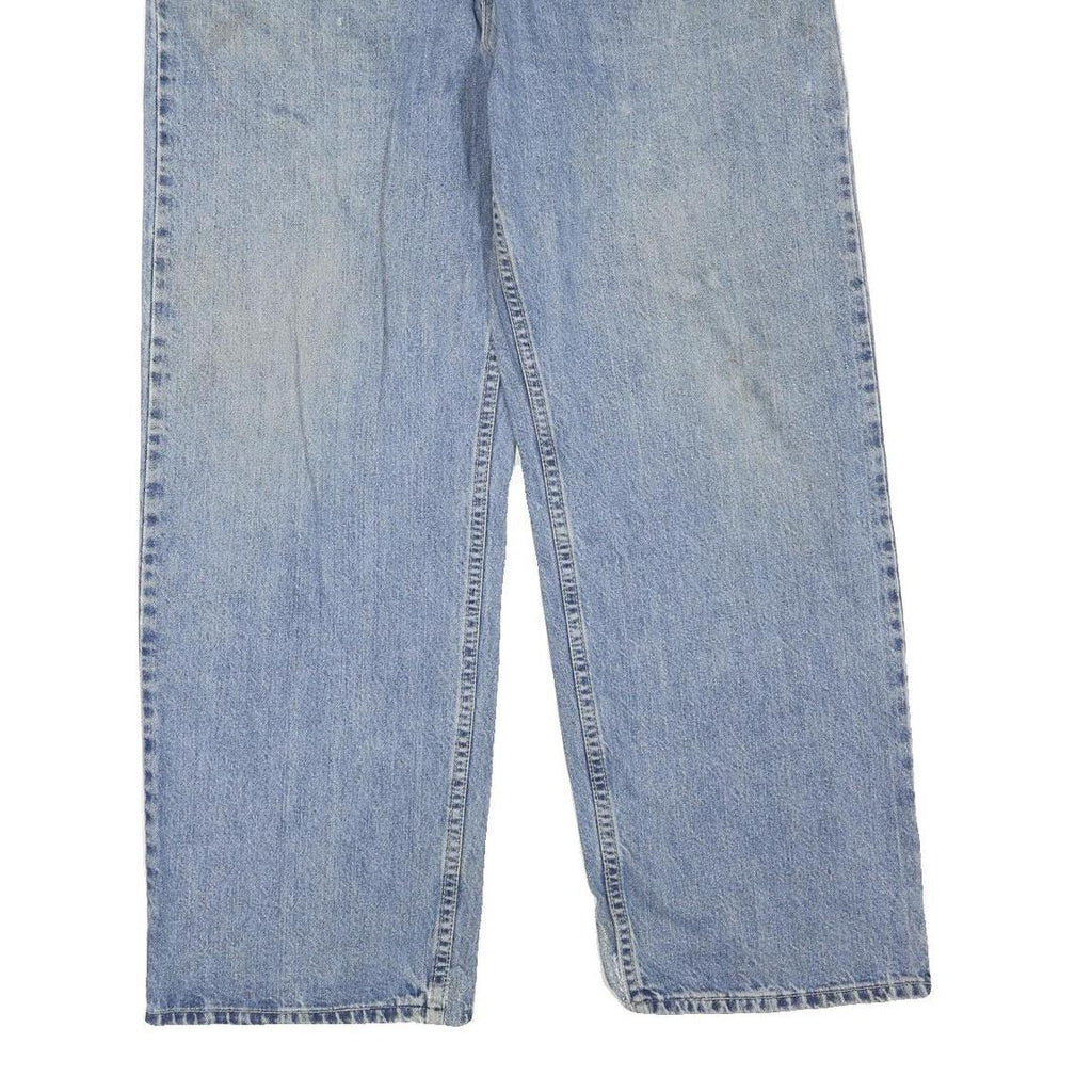 LEVI'S Mens Jeans Blue Regular Straight Denim Medium W34 L30 Classic Zip Closure