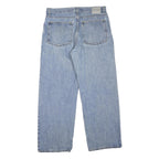 LEVI'S Mens Jeans Blue Regular Straight Denim Medium W34 L30 Classic Zip Closure