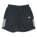 ADIDAS Mens Black Sports Casual Shorts XL W33 Polyester Blend Lightweight