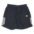 ADIDAS Mens Black Sports Casual Shorts XL W33 Polyester Blend Lightweight
