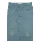 DICKIES 874 Workwear Mens Trousers Blue Regular Straight W38 L30