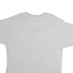 CHAMPION Mens Grey XL Cotton T-Shirt Short Sleeve Crew Neck Large Logo Print