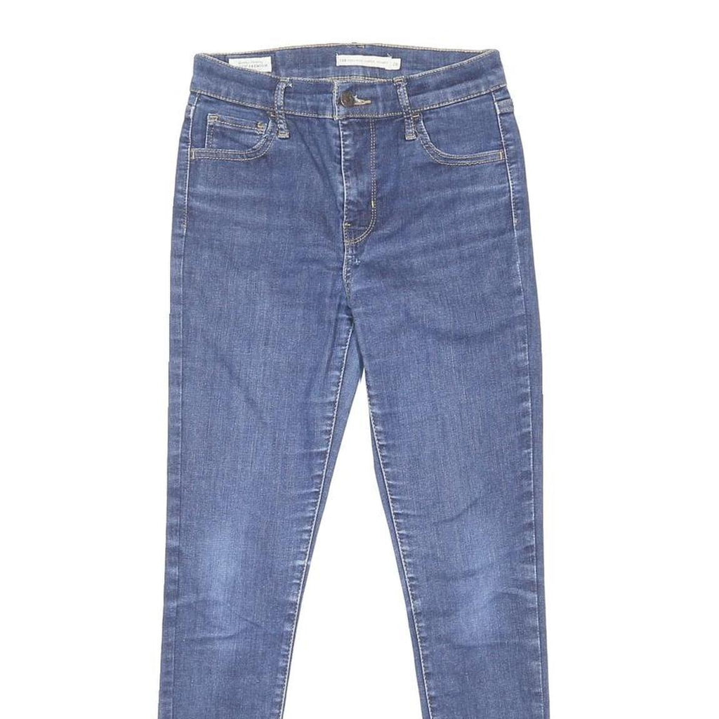 LEVI'S 720 Womens Jeans Blue Slim Skinny Denim Light W26 L26 Stretch Zip Fly