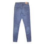 LEVI'S 720 Womens Jeans Blue Slim Skinny Denim Light W26 L26 Stretch Zip Fly