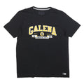 RUSSELL ATHLETIC Mens Black Galena Grizzlies Graphic T-Shirt L Short Sleeve Crew
