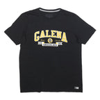 RUSSELL ATHLETIC Mens Black Galena Grizzlies Graphic T-Shirt L Short Sleeve Crew