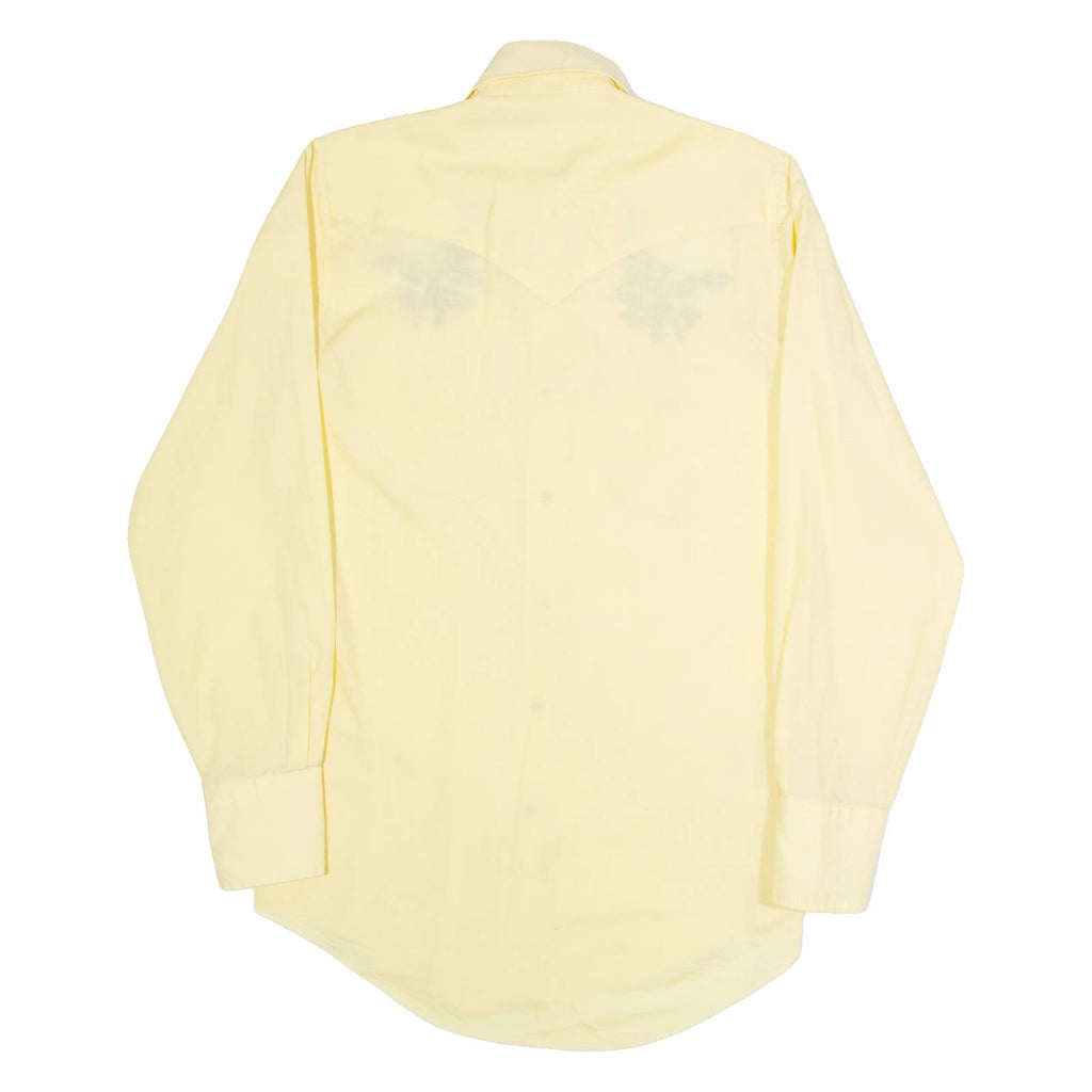 Womens Shirt Yellow Floral Long Sleeve S
