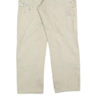 DICKIES Mens Beige Regular Cotton Blend Jeans W32 L30 Workwear Utility Zip