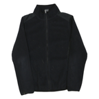 STARTER Mens Black Athletic Jacket M Polyester Blend Zip Up Casual Outerwear