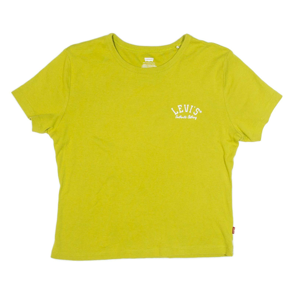 LEVI'S Womens T-Shirt Green S