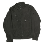 WELLENSTEYN Womens Black Jacket M Polyester Zip Plain Lightweight Casual