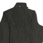 WELLENSTEYN Womens Black Jacket M Polyester Zip Plain Lightweight Casual