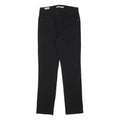LEVI'S 724 BIG E Womens Regular Black Skinny Denim Raw W29 L30 Zip Cotton Blend