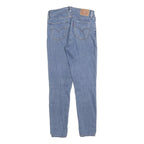 LEVI'S 711 Womens Slim Blue Denim Medium Wash W27 L28 Slim Fit Zip Jeans