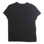 CHAMPION Womens Black Graphic T-Shirt M Short Sleeve Crew Neck Cotton