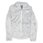 THE NORTH FACE Teddy Womens Fleece Jacket Grey 90s S