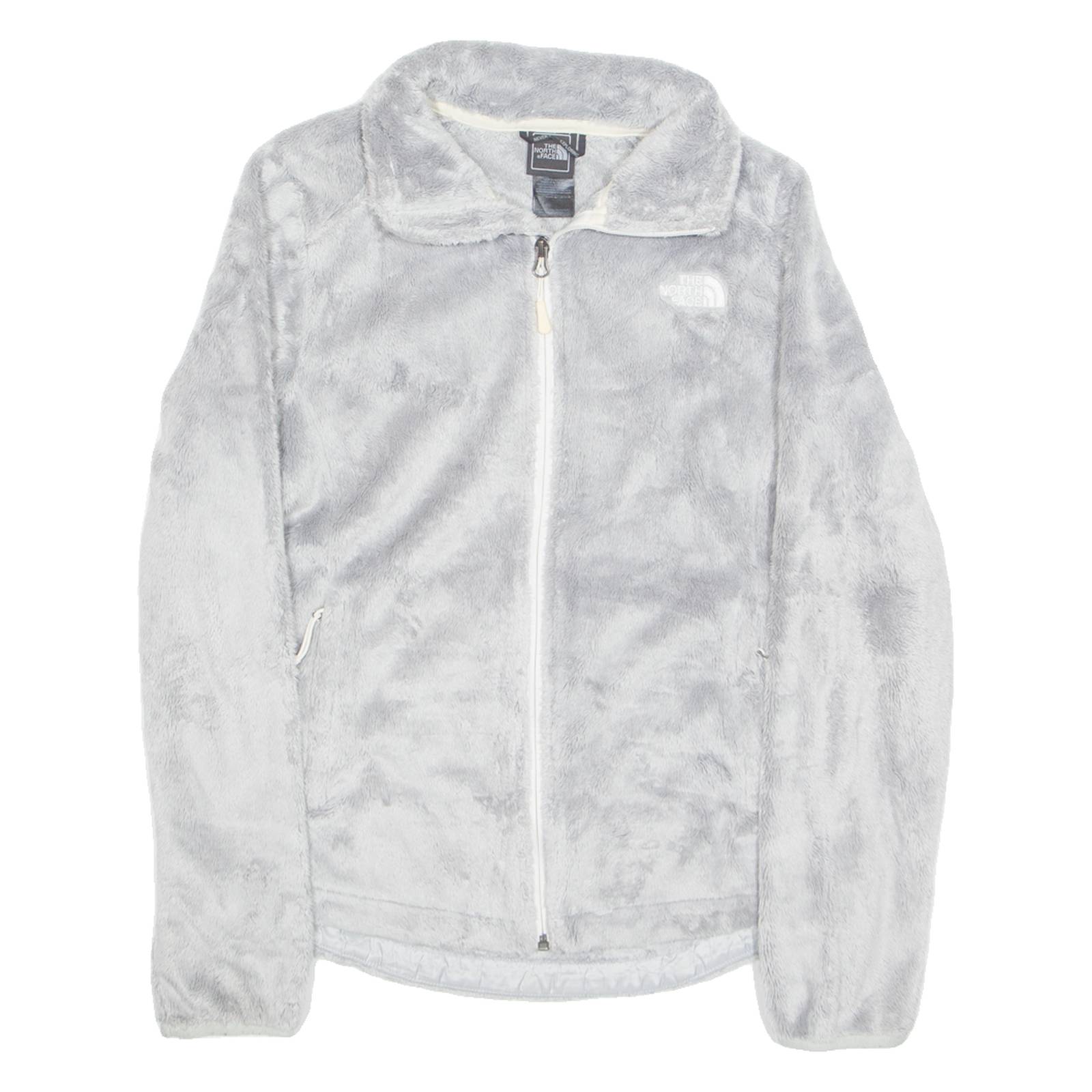 THE NORTH FACE Teddy Womens Fleece Jacket Grey 90s S