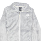 THE NORTH FACE Teddy Womens Fleece Jacket Grey 90s S