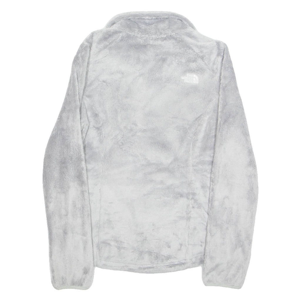 THE NORTH FACE Teddy Womens Fleece Jacket Grey 90s S
