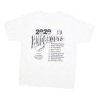 GILDAN Womens White & Pink Knockouts Softball Graphic T-Shirt XL Short Sleeve