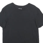 LACOSTE Mens Black Classic T-Shirt L Short Sleeve Crew Neck Cotton Blend