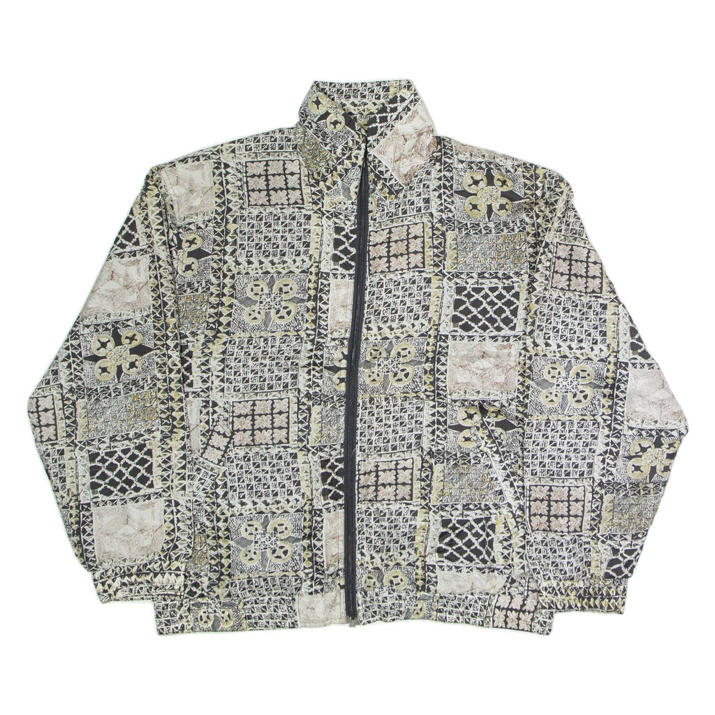 SIGNATURE Mens Shell Jacket Grey Silk M