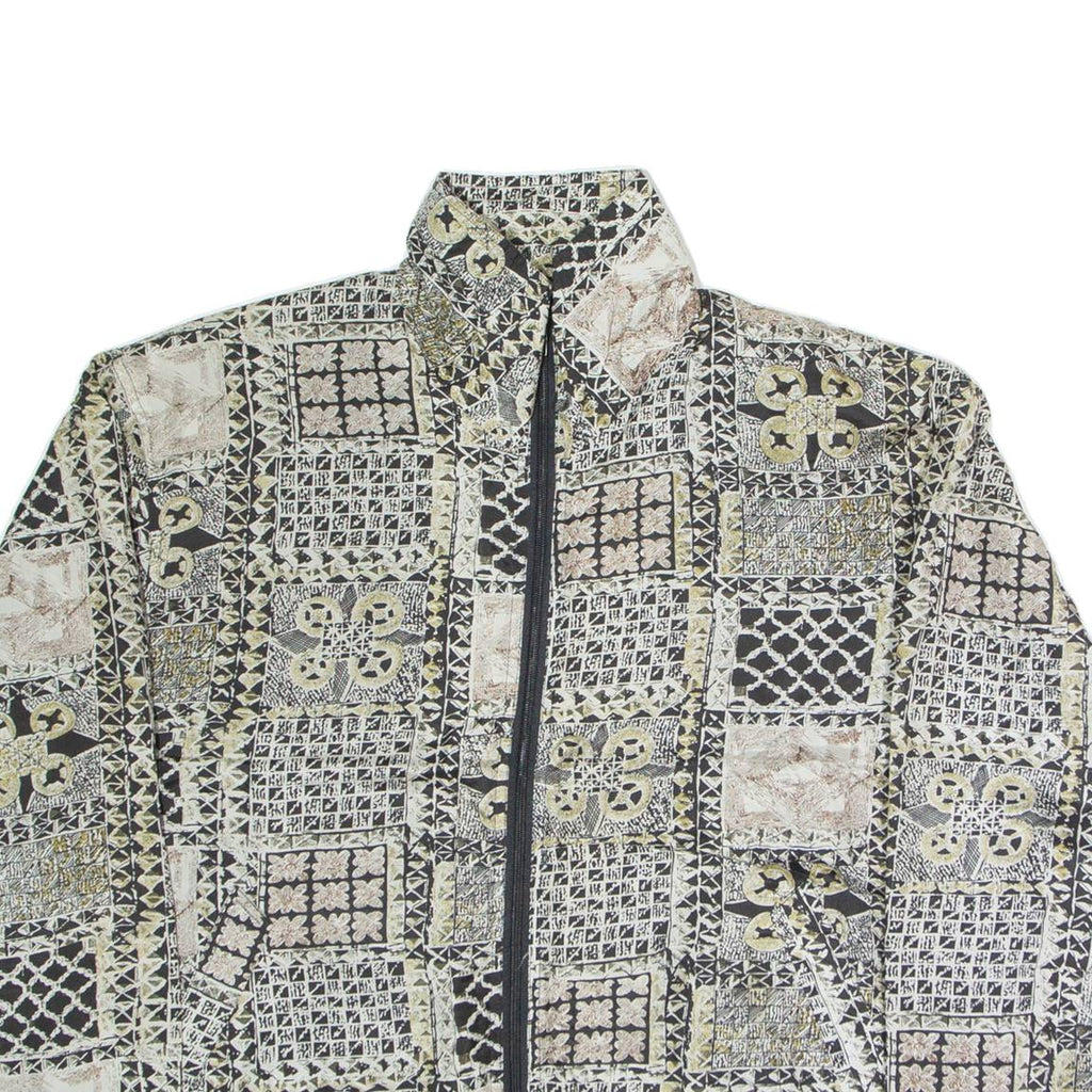 SIGNATURE Mens Shell Jacket Grey Silk M