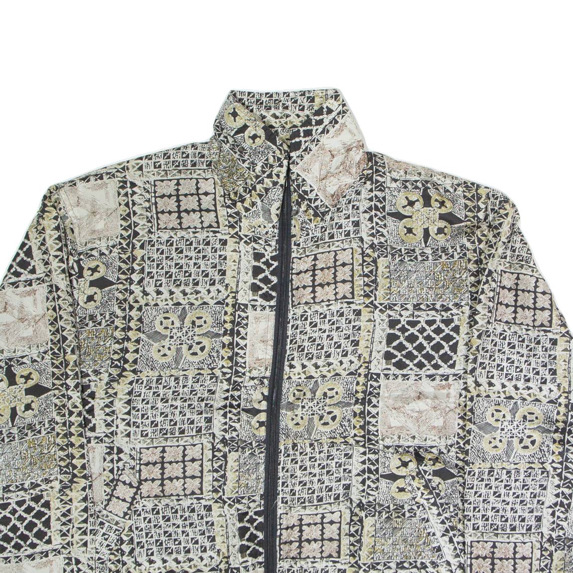 SIGNATURE Mens Shell Jacket Grey Silk M