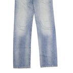 LEVI'S 501 Mens Jeans Blue Regular Straight Denim Medium W32 L33 Classic Fit