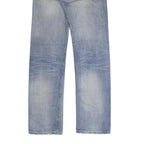 LEVI'S 501 Mens Jeans Blue Regular Straight Denim Medium W32 L33 Classic Fit
