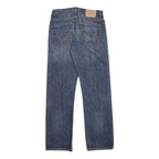 LEVI'S 752 Mens Blue Regular Straight Denim Medium W31 L32 Embroidered Print