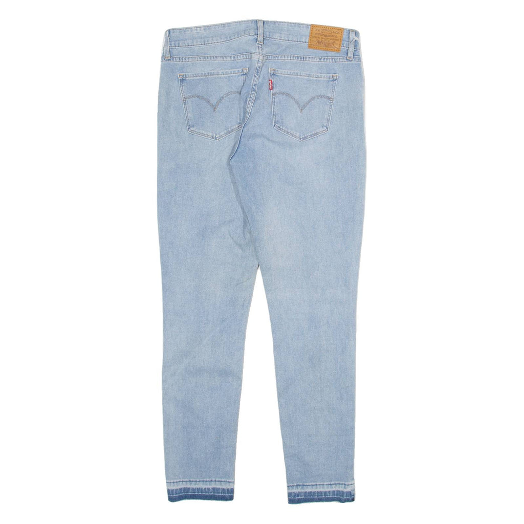 LEVI'S 711 Big E Womens Jeans Blue Slim Skinny W28 L28