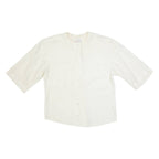 OTTO KERN Womens Plain Shirt Cream M