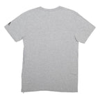 ADIDAS Mens Grey Saints Graphic T-Shirt M Short Sleeve Crew Neck Cotton Blend