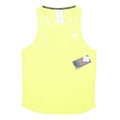 NEW BALANCE Womens Yellow Sports Top Sleeveless Round Neck S Running Fitness
