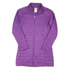 PATAGONIA Womens Purple Quilted Jacket M Polyester Blend Lightweight Outdoor Zip