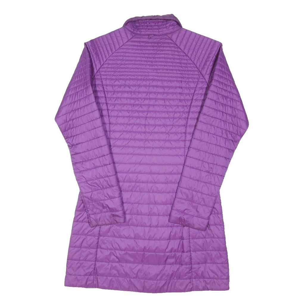 PATAGONIA Womens Purple Quilted Jacket M Polyester Blend Lightweight Outdoor Zip