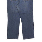 NAUTICA Womens Jeans Blue Regular Straight Denim Medium W34 L24 Zip Cotton Blend