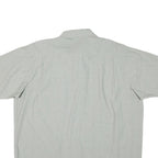 WRANGLER Mens Grey Cotton Blend Shirt XL Casual Button Down Pocket