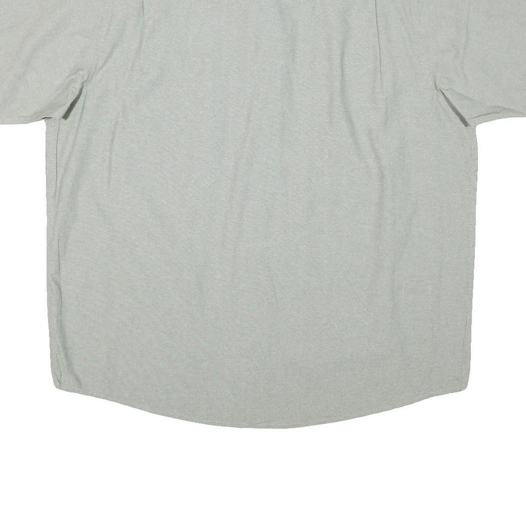 WRANGLER Mens Grey Cotton Blend Shirt XL Casual Button Down Pocket